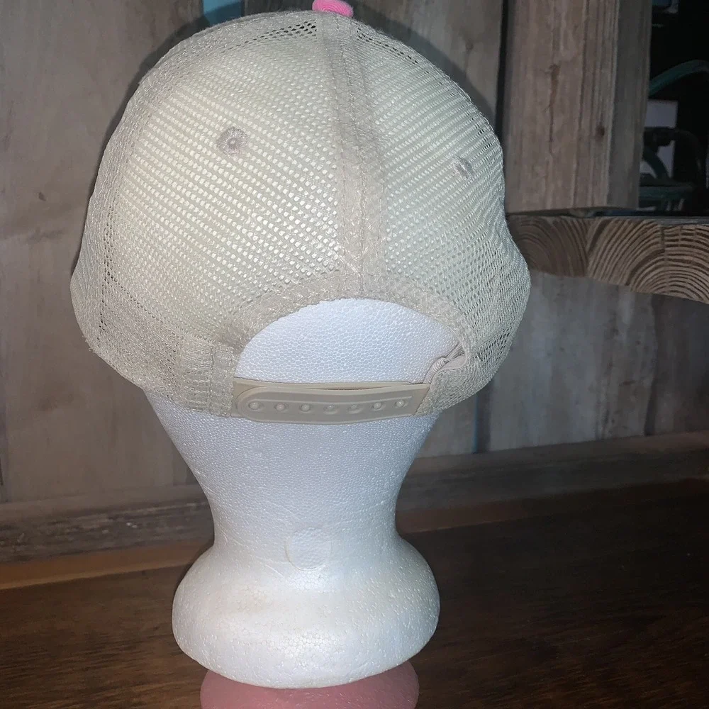 Adams Women's Upscale Fashion Headwear Mesh Snapback Hat Pink Tanned & Tipsy Cap